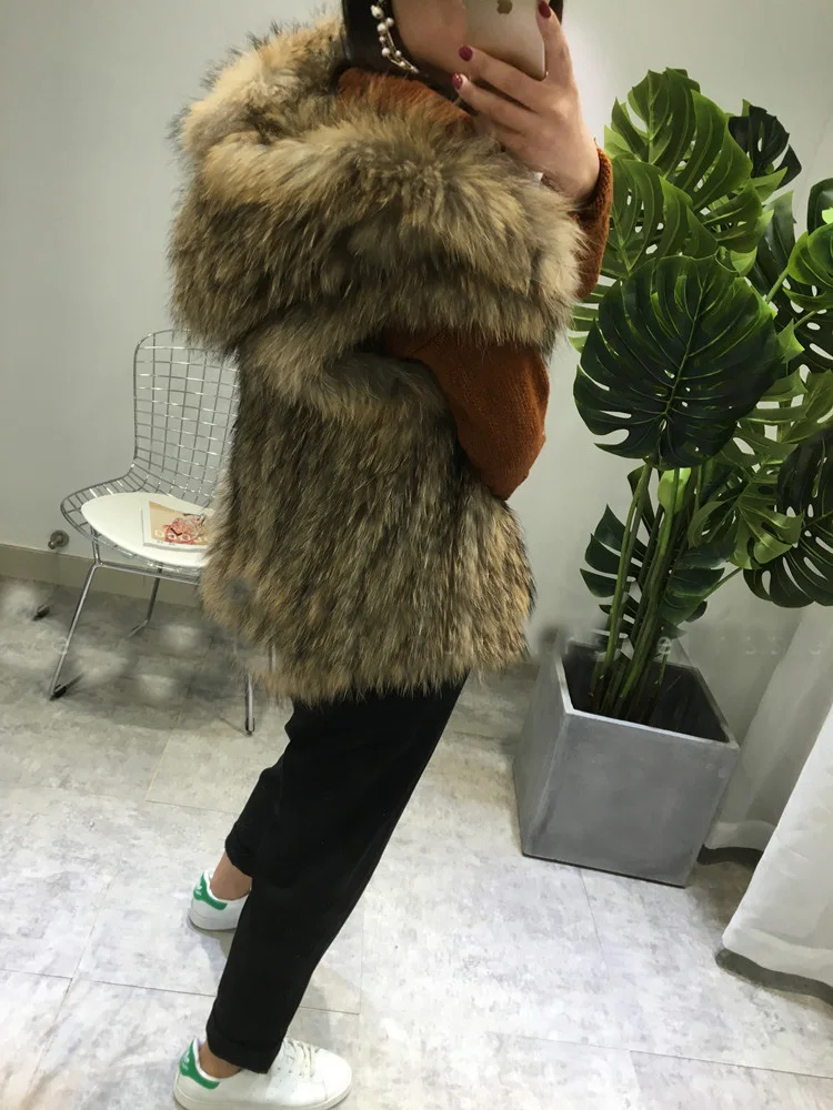Best Price MLHXFUR Crochet Hand Knitted Knit Fur Hooded Vest Raccoon Fur Waistcoat Coat Gilet Outwear Sweater Thickly Men Women Lady Best Price MLHXFUR Crochet Hand Knitted Knit Fur Hooded Vest Raccoon Fur Waistcoat Coat Gilet Outwear Sweater Thickly Men Women Lady