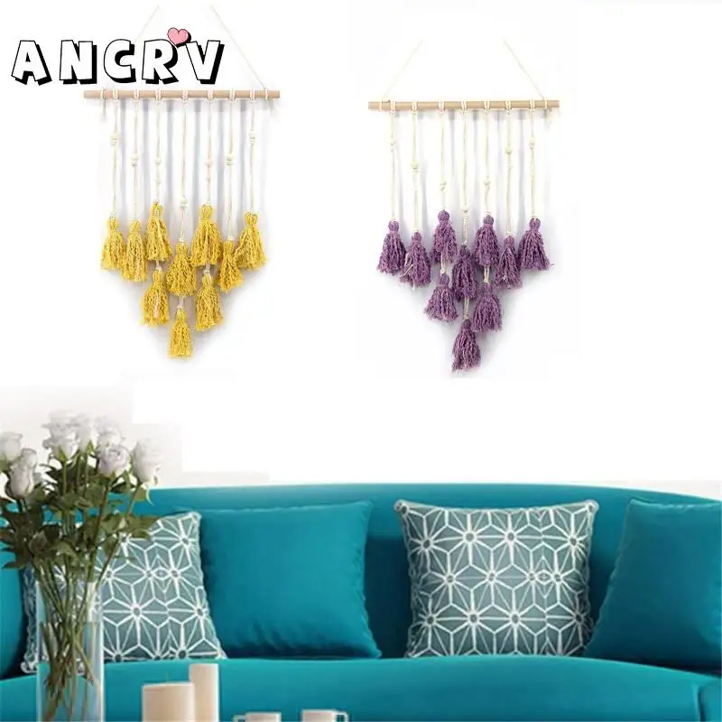 Gewebt Wand Hängen Macrame Wand Hängen Große Oben Bett Decor Neutral Wand Decor Boho Hause DecorTapestry Wand Hängen Billig