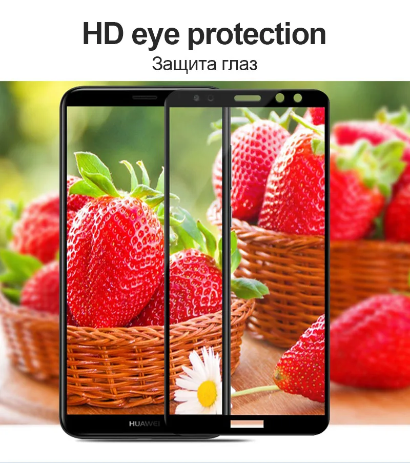 TOMKAS Glass For Huawei Mate 10 Lite Screen Protector Tempered Glass For Huawei Mate 10 Pro P Smart P9 P10 Plus Screen Protector