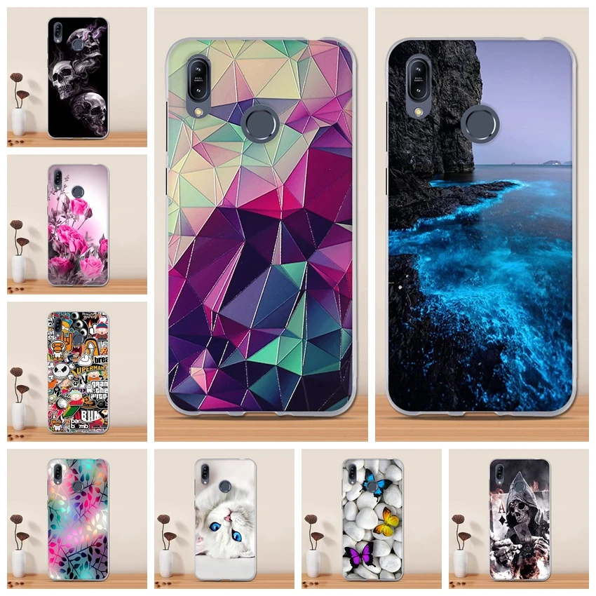 

Soft Tpu Case for Asus Zenfone Max M2 ZB633KL Case Cover Silicone 3D Phone Case For Asus ZB633KL ZB 633KL Back Cover Capa Funda