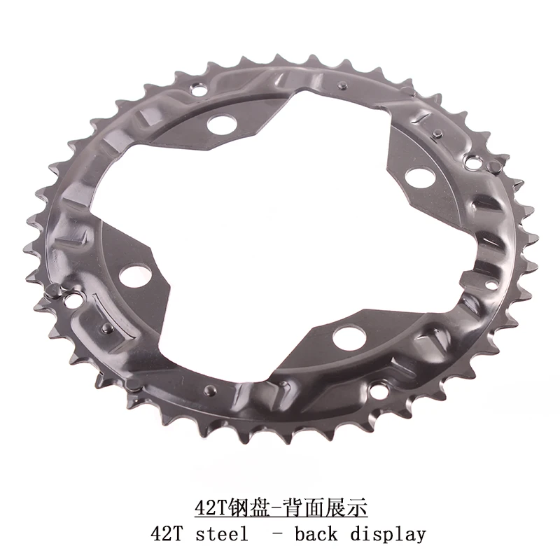 104BCD 22/24/32/42/44T Mountain Bicycle Chainwheel MTB bike crankset Aluminum Narrow Wide Chainring BCD 104