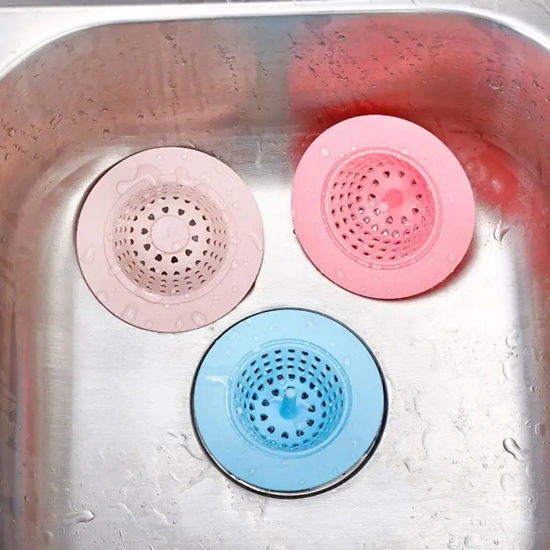 Кухонные присоски силиконовые ванная комната антиблокирующие инструменты Кухонная сливная система Круглый Слив для пола заглушка фильтр