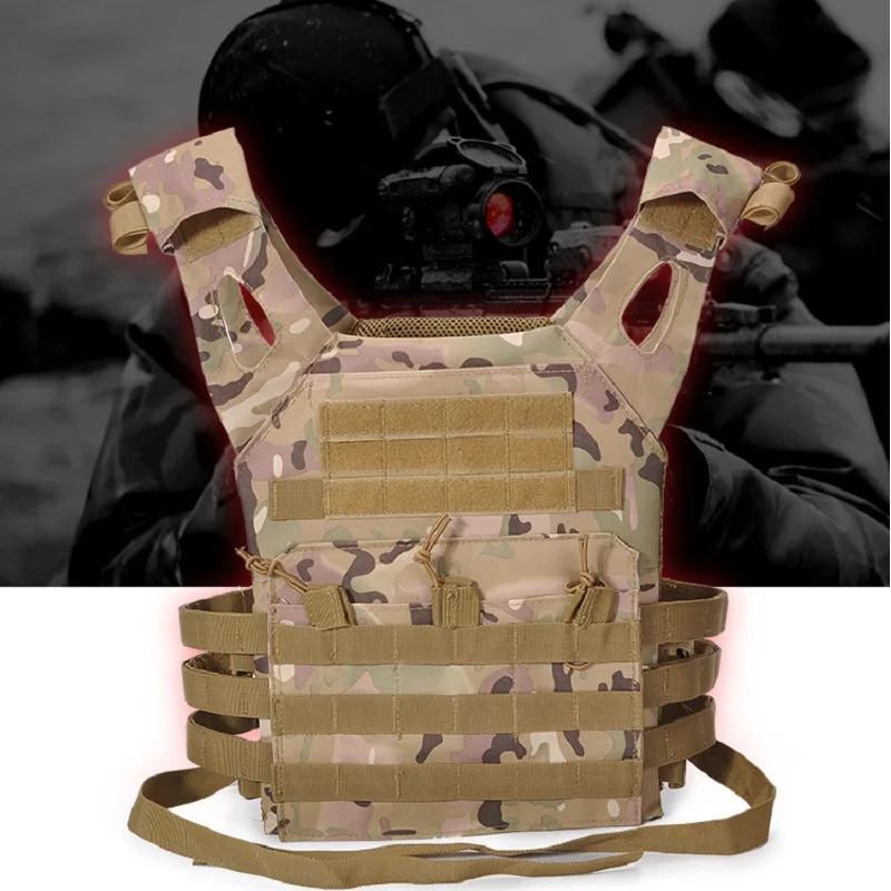 Outdoor Hunting Fishing Tactical Vest Amphibious Multi Pocket Military