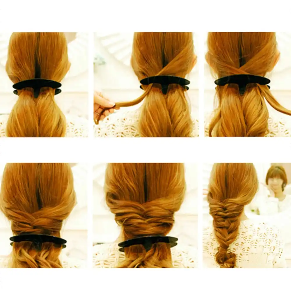 1 Piece Magic Hair Braiding Weave Tool Braider Instruction Roller Twist Styling Maker Up Diy Hair Styling Salon Tool