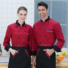 Men Short/Long Sleeves Breathable Mesh Patchwork Chef Food Service Cuisine Cook Workwear T-shirt Kitchen Work Uniforms Aprons