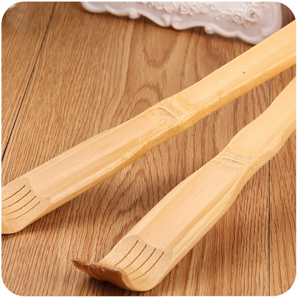 Прочный Бамбуковый массажер для спины деревянный ролик тела 1 шт.|back scratcher|roller