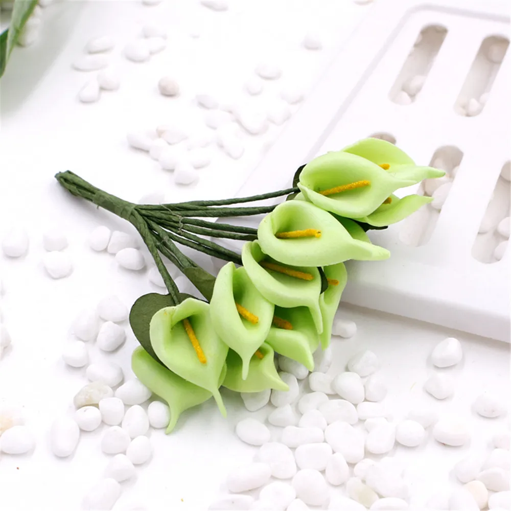 Cheap 12pcs Foam Multi-colored Artificial Flower For Wedding Home Decoration DIY Scrapbooking Decorative Wreath Fake Flowers Cheap 12pcs Foam Multi-colored Artificial Flower For Wedding Home Decoration DIY Scrapbooking Decorative Wreath Fake Flowers