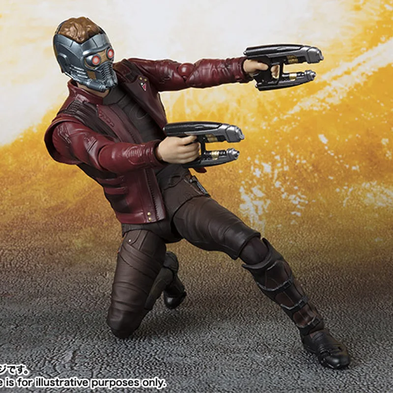 

Marvel Avengers Star Lord 15cm Guardians of the Galaxy BJD Action Figures Toys