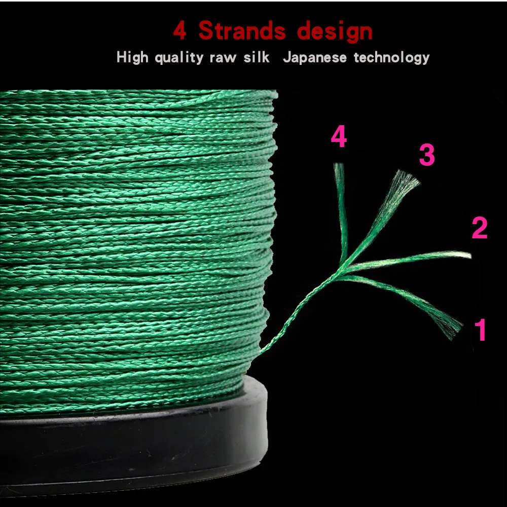 1 goods for fishing 1000m 500m 300m 8 strands japanese braided fishing line monofilament pe braid 5 line crap (3)