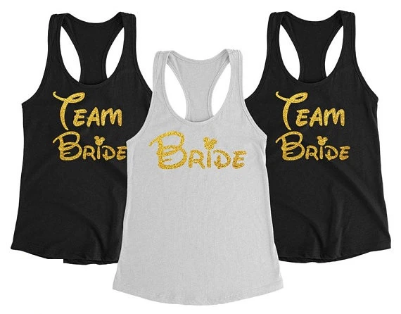 team bride tank tops