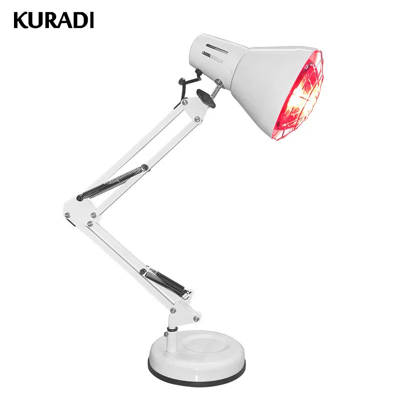 YFASD Infrared Physiotherapy Lamp Beauty Equipment Relieve Pain Etc Physiotherapy Heat Lamp 150W,White 