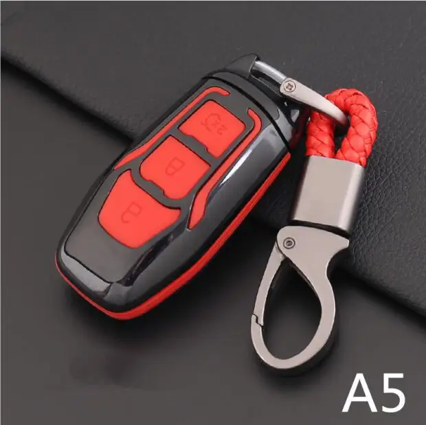 Авто Fob Smart Remote 3 4 чехол из углеродного волокна для стайлинга автомобиля