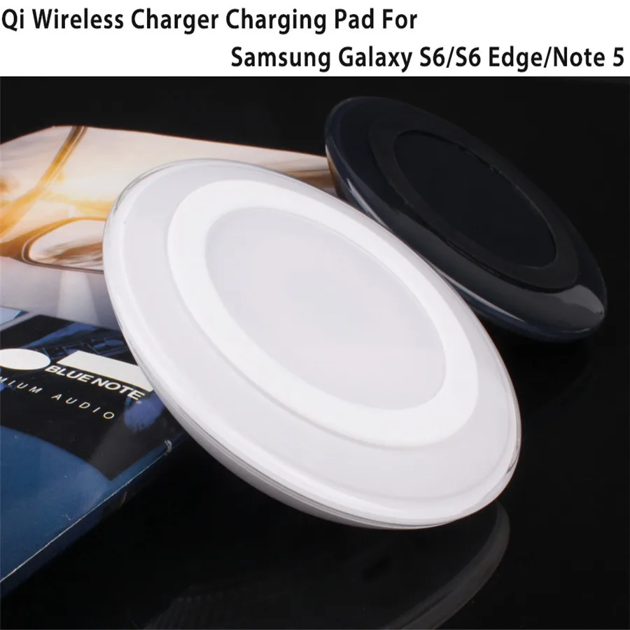 

New wireless Charger Charging Pad Fast Recharger Battery Stand Qi Charger For Samsung Galaxy S6/S6 Edge/S7/S7 Edge/Note 5