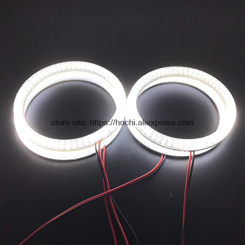 Отличные SMD 5050 Светодиодные белые фары halo angel demon eyes kit ангельские глазки для Acura TSX