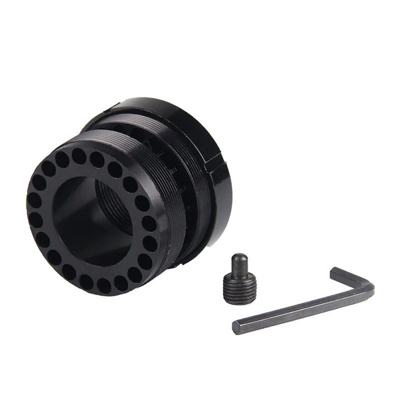 Tactical Standard Barrel Nut with Steel Jam Nut Ring for Free Float Quad Rail .2235.56 Hunting Accessory RL37-0058 (5)