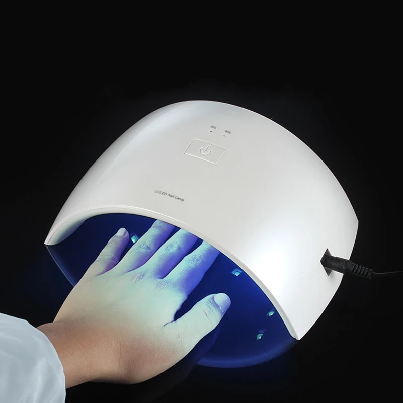 24W UV LED nail lamp professional UV gel curing dryer electric nail