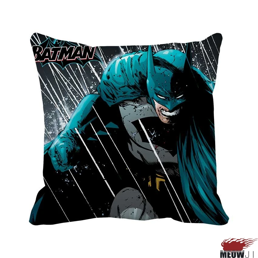 Мягкий высококачественный чехол-подушка Marvel с рисунком аниме «Бэтмен» - Цвет: A