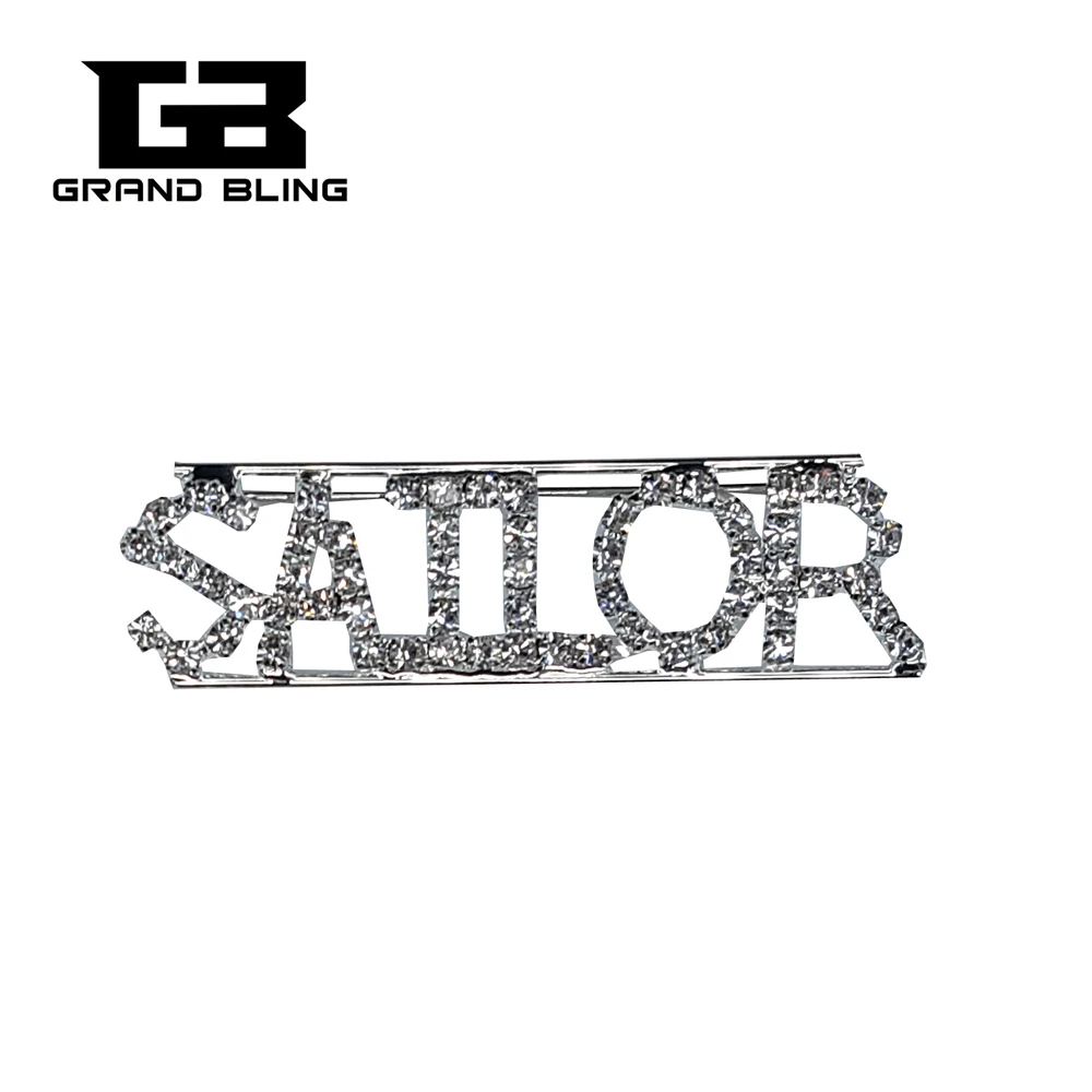 

Profession Lapel Pin "Sailor" Word Brooch Accessories Unique Bling Gift