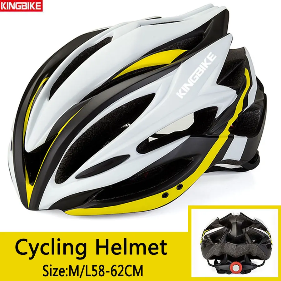KINGBIKE велосипедный шлем, ультра-светильник, велосипедный шлем CPSC& CE, задний светильник со съемным козырьком, MTB велосипедный шлем для мужчин, Casco Ciclismo - Цвет: J-693-NL3