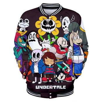 

2019 New undertale Baseball uniform Women spring Casual Harajuku undertale Baseball Jackets clothes plus size for men