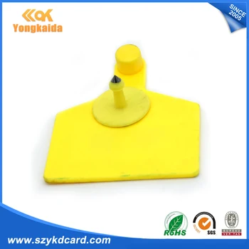 

YongKaiDa 915mhz rfid Alien H3 ear tag 512 bits ISo 18000-6C for cow
