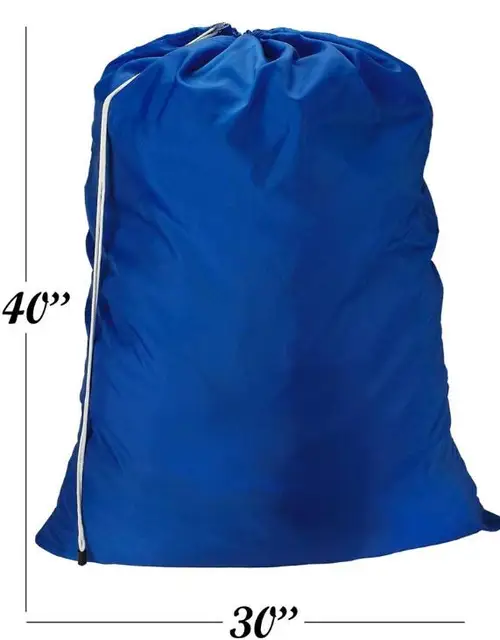 500pcs Extra Large Nylon Laundry Bag Drawstring Pouch Stuff Storage