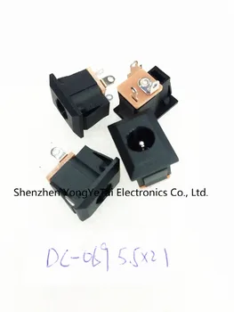 

DC socket DC-069 5.5*2.1mm power socket dc069 Docking female environmental temperature free shipping