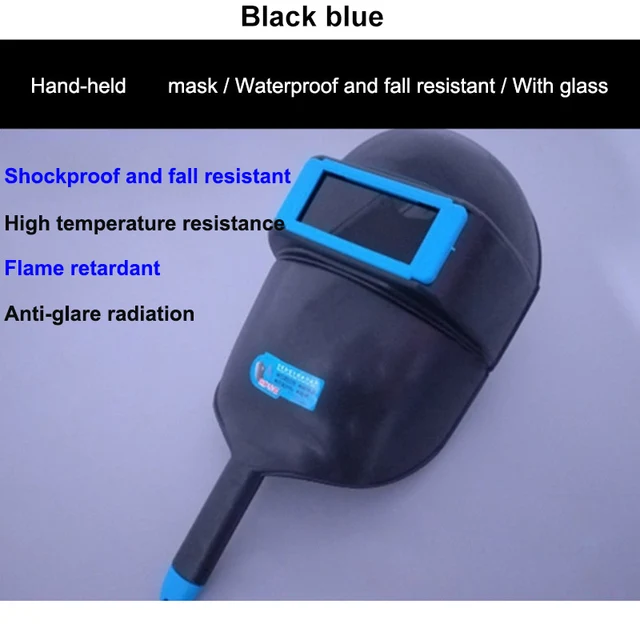 Hand held Welding Mask Safety Face Mask Weld Working Anti splash Anti