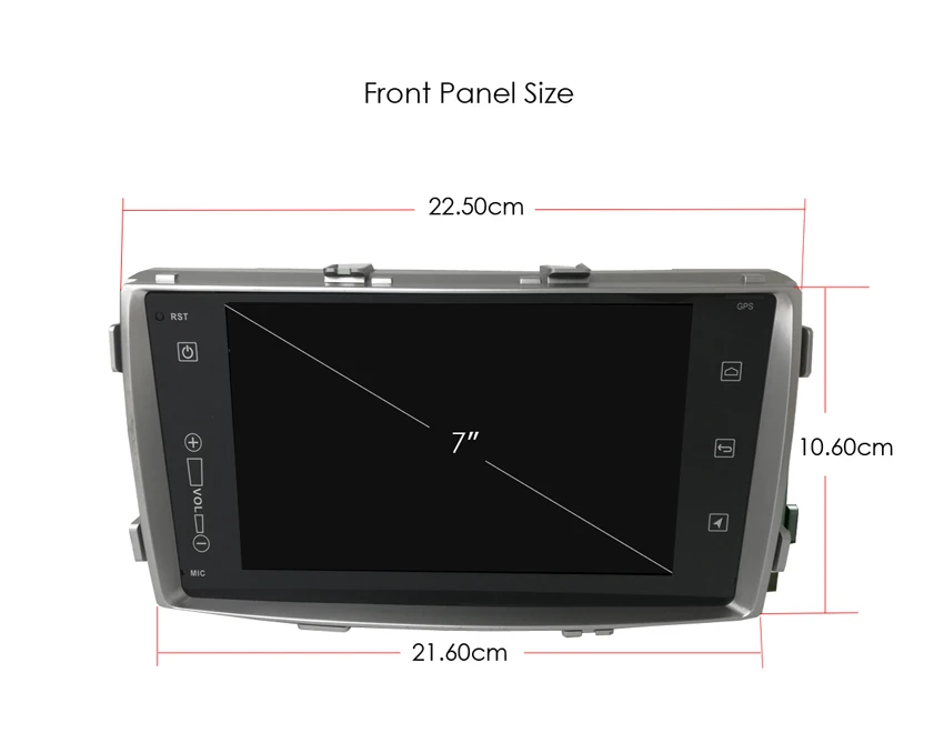 Android 8,0 ram 2G rom 32G Автомобильный dvd-плеер для Toyota Hilux 2008 Автомобильный радио мультимедиа gps навигационная система головное устройство