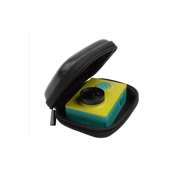 Портативный черный чехол небольшого размера для Xiao mi Yi Gopro Hero 4 Sjcam Sj4000 XiaoYi Экшн-камера/видео сумки аксессуары