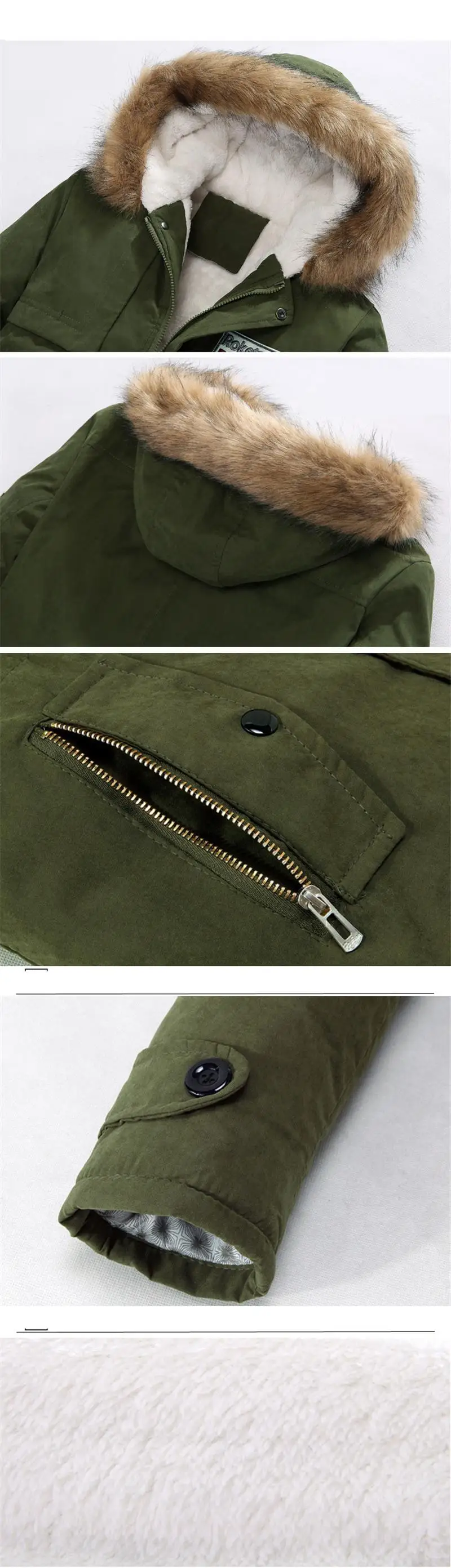 XingDeng новая длинная армейская мужская куртка с меховым воротником, зимний пуховик, парка, Мужская Толстая теплая хлопковая верхняя одежда, куртка размера плюс 4XL