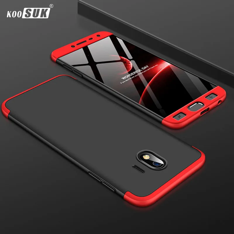 

Luxury 360 Full Protection Hard PC Cover for Samsung Galaxy J4 2018 J400 J400F Case For samsung galaxy J4 2018 Phone Back coque