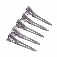 10 шт., 4,5 см, заколки для наращивания волос, зажим для плетения парика, один зубец, Аллигатор, заколки для волос для бантов, аксессуары для самостоятельного изготовления, заколки для волос