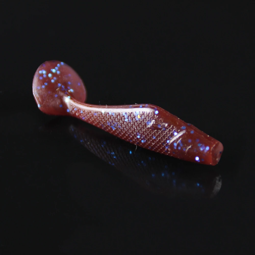 Spinpoler 50pcsLot Soft Fishing Lure Swimbait 50mm1.6g Magic Lures Carp Fishing Tackle Soft Shad Bait Worm Isca Artificial  (11)