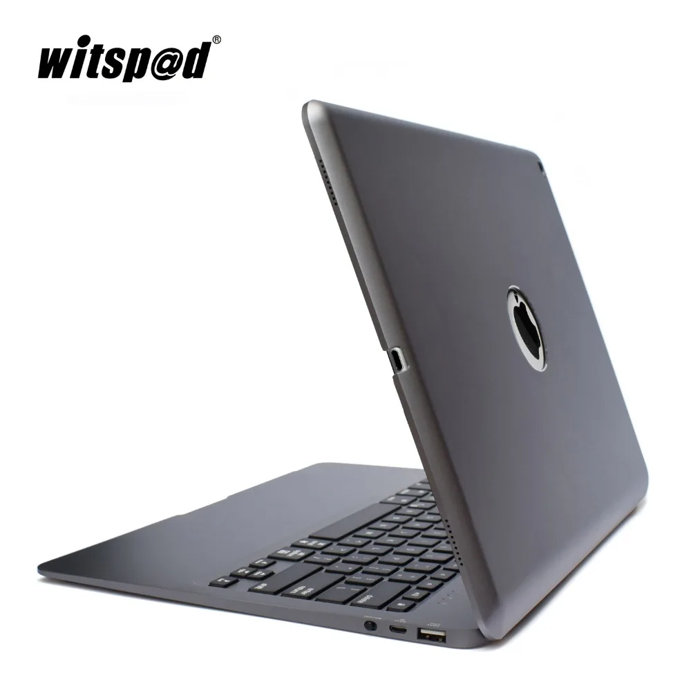 witsp@d For iPad Pro 12.9 keyboard case,Backlit Aluminum Slim Bluetooth Wireless Keyboard Cover with Powerbank 5200mah