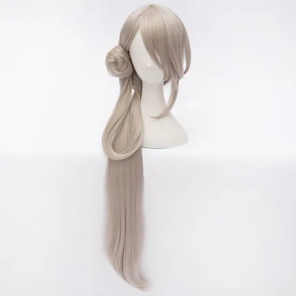 

Touken Ranbu Online Imanotsurugi silvery Wig Cosplay Halloween Role Play Facial Hair