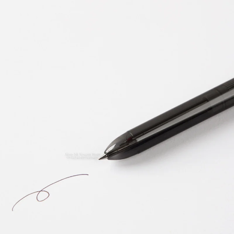 Оригинальные многофункциональные ручки Xiaomi kinbt 3 Way 0,5 мм черный красный стержень сменный гелевый карандаш механический карандаш эксклюзивный резиновый офисный школьный