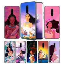 Pocahontas Soft Black Silicone Case Cover for OnePlus 6 6T 7 Pro 5G Ultra-thin TPU Phone Back Protective