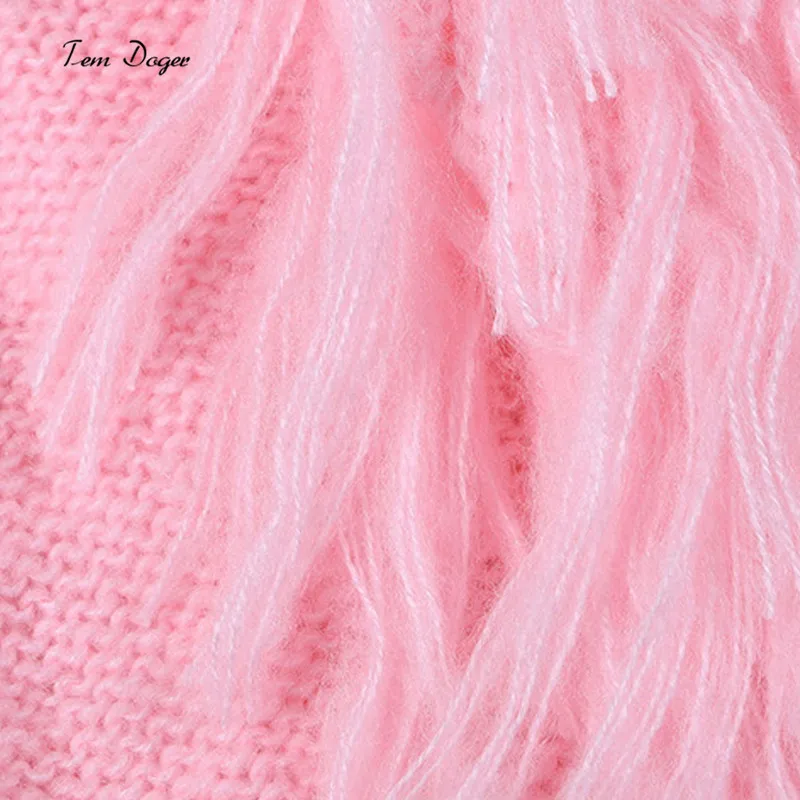 Tem Doger Baby Girl Clothes Autumn Winter Fashion Waistcoat Tassel Sleeveless Sweater Girls Manual Vest Boutique Kids Clothing (6)