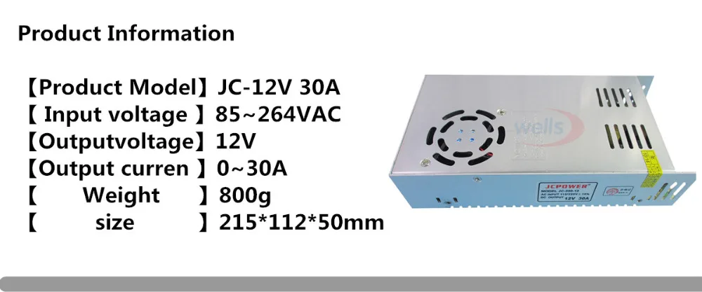 DC12V Светодиодный источник питания 1A/2A/3A/5A/8.5A/10A/12.5A/15A/20A/25A/30A/40A/50A/60A Драйвер лампы полосковый трансформатор