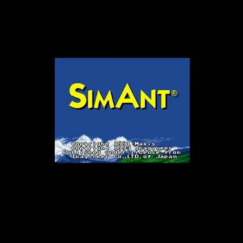 

Sim Ant NTSC Version 16 Bit 46 Pin Big Gray Game Card For USA Game Players