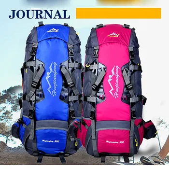 

2017Extra Large 80L Waterproof large Outdoor Camping Travel Bags Pack Climbing Backpack Professional mountaineering