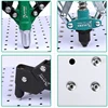 Manuel Rivet écrou pistolet rivetage outil sans fil rivetage perceuse adaptateur insérer écrou outil rivetage perceuse adaptateur ► Photo 3/4