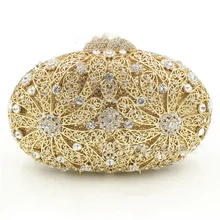XIYUAN, брендовая, ручная работа, вечерняя сумочка, клатчи, высокое качество, кристалл, алмаз, вечерняя сумка, женские клатчи, с отверстиями, женский клатч