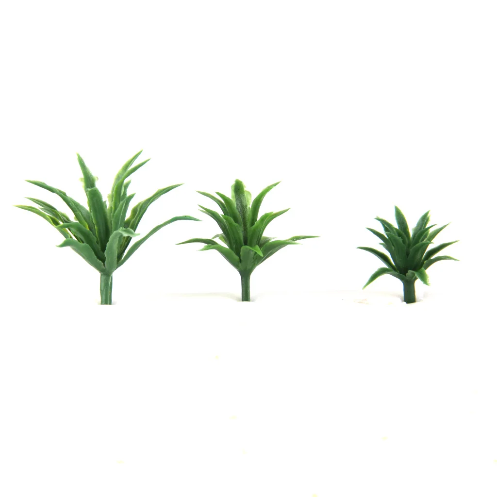 

50 Model Ground Cover Plants Garden Train Diorama Scenery 1:75-1:100 HO OO