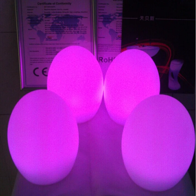 Светодиодное освещение Luminose в форме яйца водонепроницаемое рождественское мини