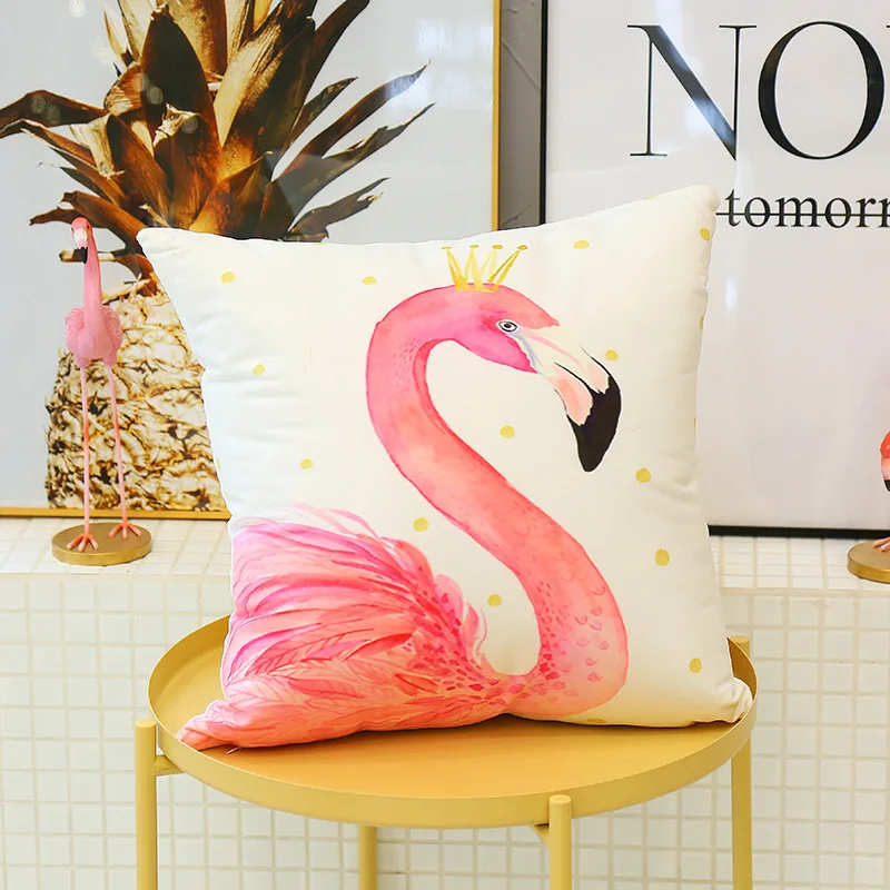 Flamingo Cushion Pillow Case Wedding Gifts for Guests Bridesmaid Gifts Baby Shower Souvenir Wedding Favors Personalized Gifts