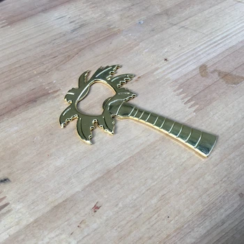 

20pcs/lot Beer Bottle Opener Golden Palm Tree Wine Barware Tool Summer Party Wedding Party Favor Gift Wedding Gift Wholesale