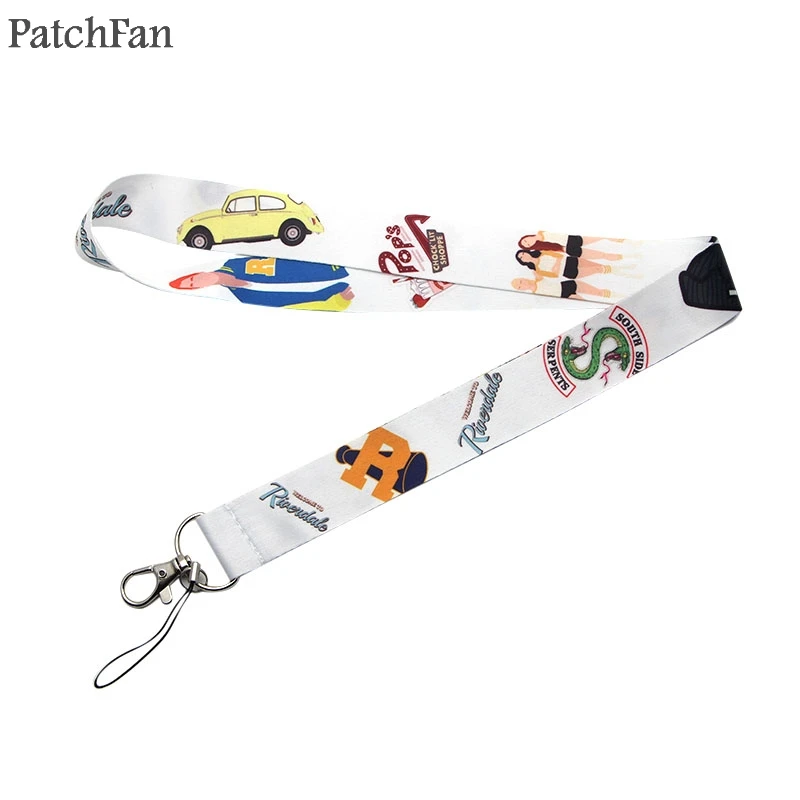 Patchfan ривердейл фильм шеи ремешки для ключей очки держатель для карт Бисера Брелок телефоны камеры webbings A1420