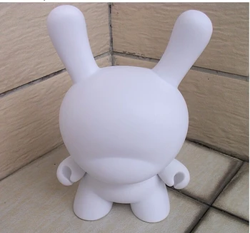 

Wholesale 4pcs/set 8 inch Kidrobot Dunny DIY Paint Action Figure White Color With Opp Bag